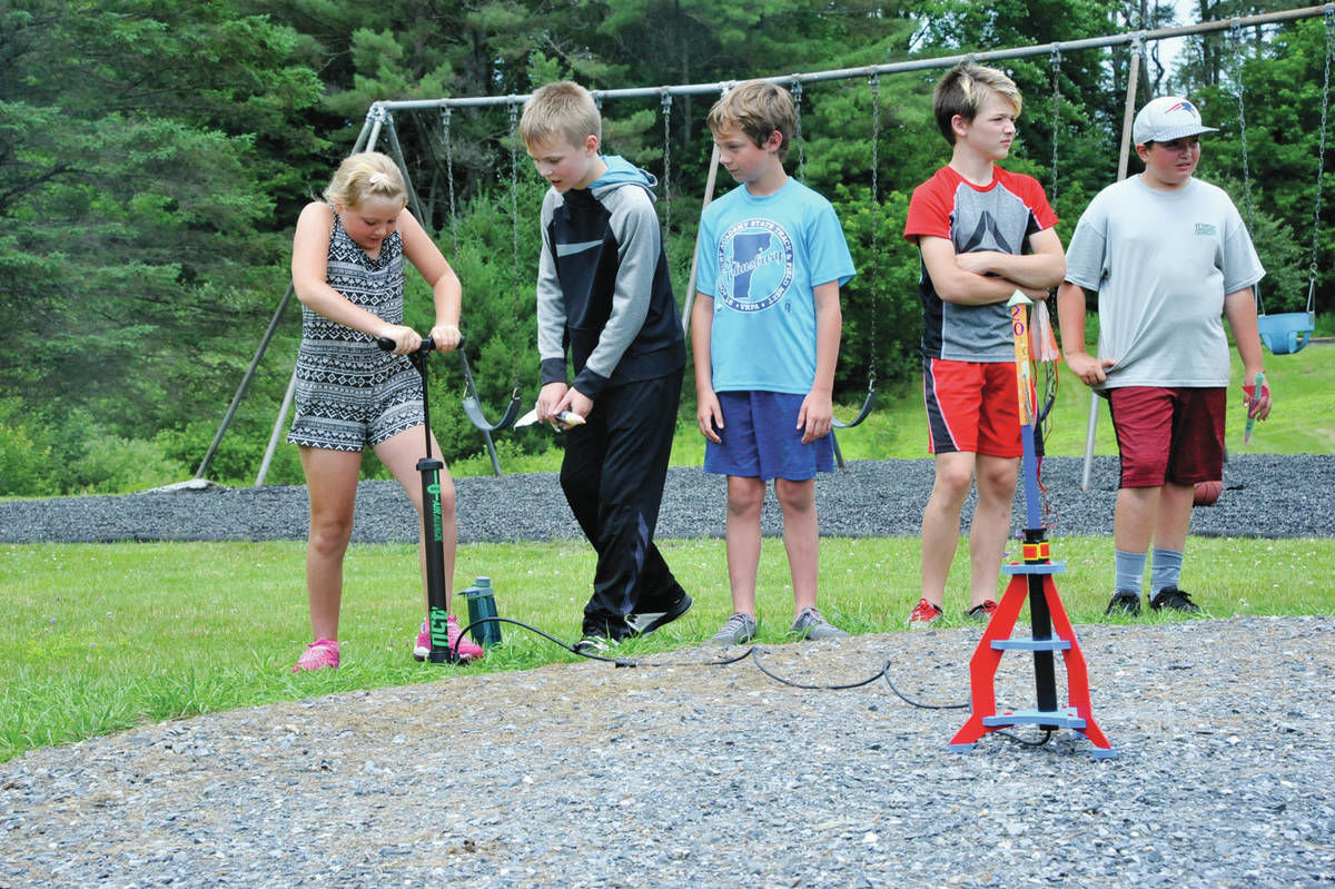 Kids Have A Blast At Waterford School Rocket Camp